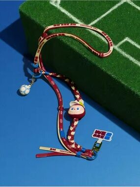 NWT THE MONSTERS × FIFA SERIES-Long Lanyard Blind Box - MOMENT OF CELEBRATION